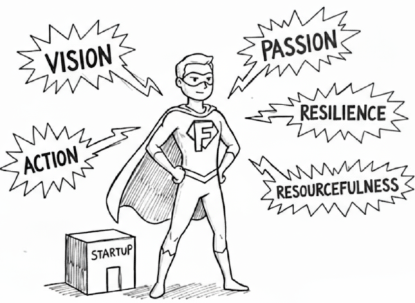 Founders really are Superheroes